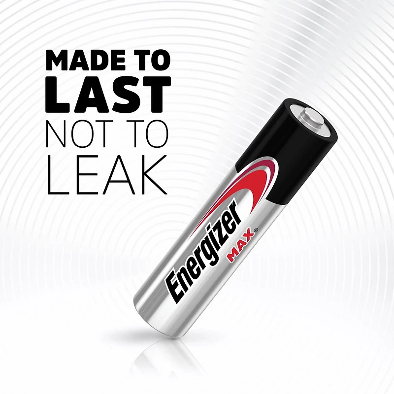 Energizer MAX AAA Batteries (6 Pack), Triple A Alkaline Batteries