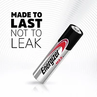 Energizer MAX AAA Batteries (6 Pack), Triple A Alkaline Batteries