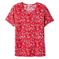 T-shirt imprimé en jacquard Iyla pour femmes