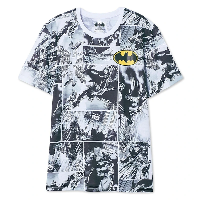T-shirt à manches courtes Batman pour hommes