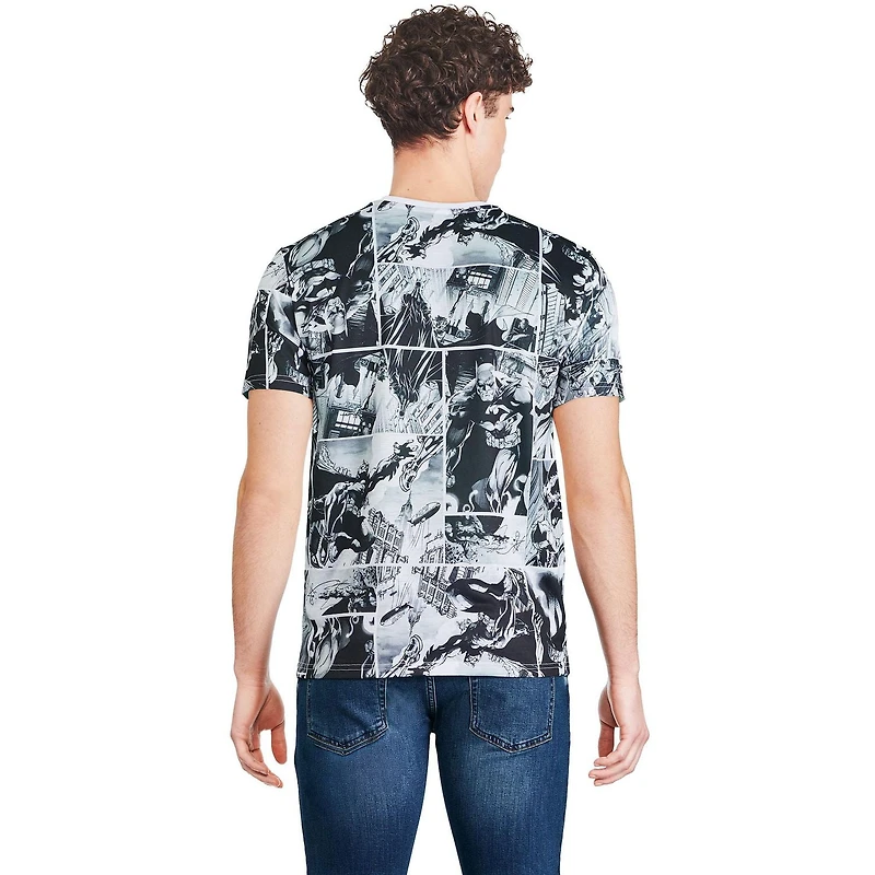 T-shirt à manches courtes Batman pour hommes