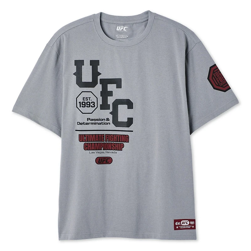 T-shirt surdimensionné UFC pour hommes Tailles P-TG