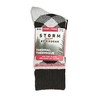 Women's Thermal Cotton Crew Sock 3-Pack