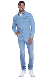 Jeaniologie™ — Chemise en denim pour hommes