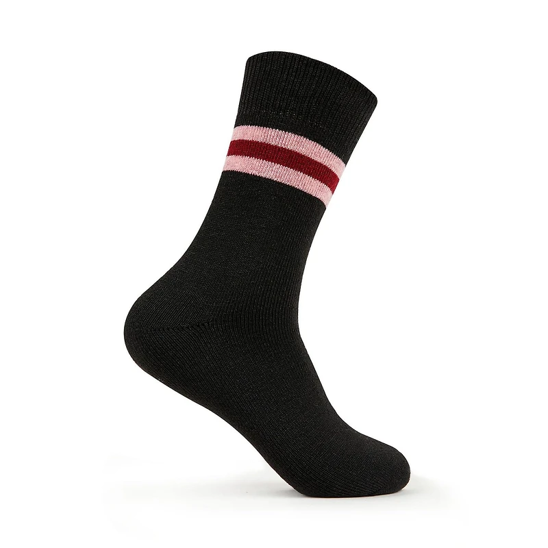 Chaussettes tube thermiques en laine pour femmes, 3 paires