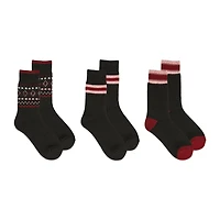 Chaussettes tube thermiques en laine pour femmes, 3 paires