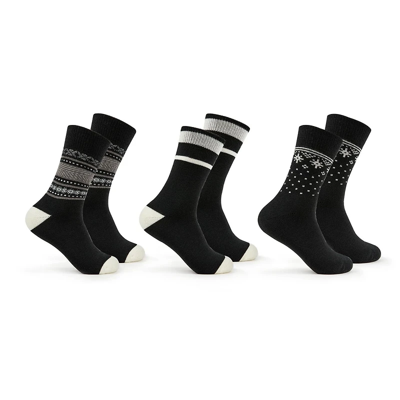 Women's Thermal Heat Crew Sock 3-Pack