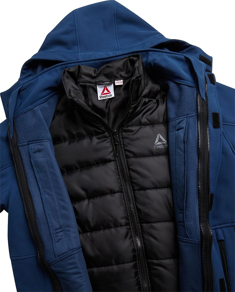 Veste 3-en-1 pour homme en softshell de Reebok