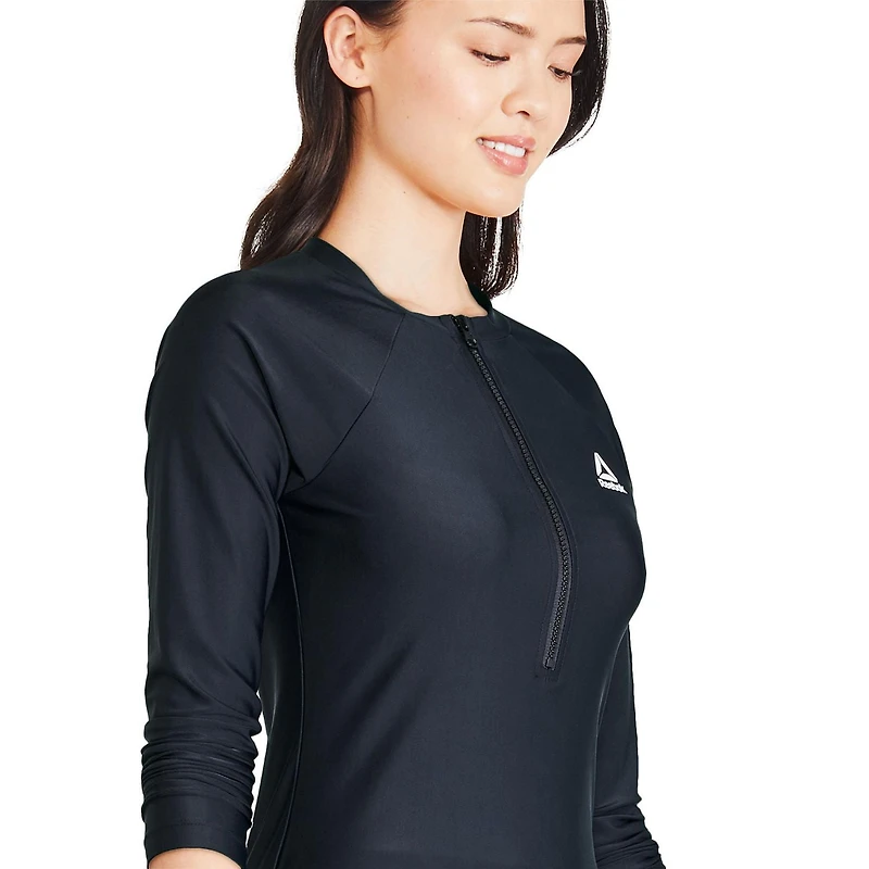 Rashguard À Manches Longues Reebok Pour Femmes