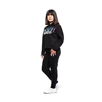 Sweat à capuche à manches longues Justice Cheetah pour filles