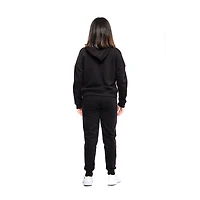 Sweat à capuche à manches longues Justice Cheetah pour filles