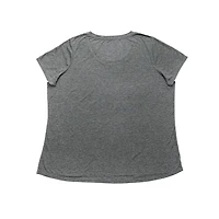 Harry Potter Ladies Plus Christmas At Hogwarts Short Sleeve High Low Top