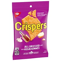 Crispers All Dressed Snacking Crackers, School Snacks, 50 g