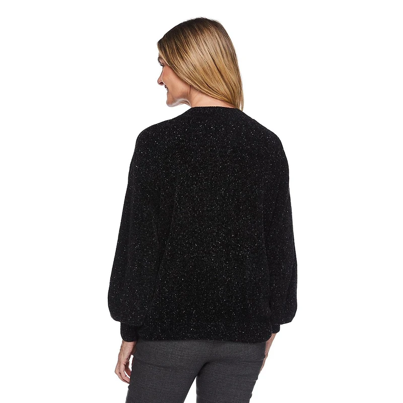 Chandail à encolure ras du cou Iyla pour femmes Tailles P-TTG