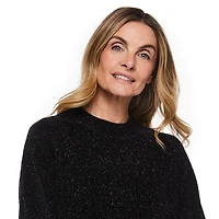 Chandail à encolure ras du cou Iyla pour femmes Tailles P-TTG