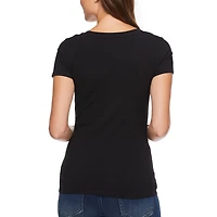 Disney Women's Maternity Stitch Ruched Tee
