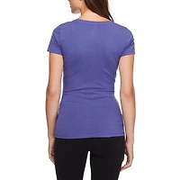 Disney Women's Maternity Winnie the Pooh Ruched Tee