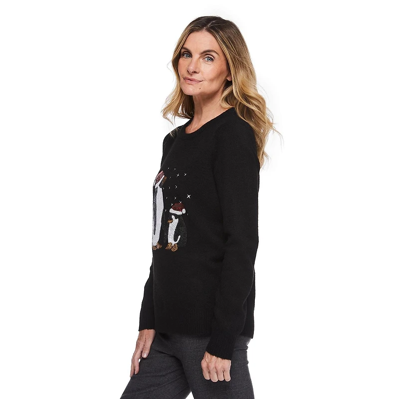 Iyla Women's Christmas Sweater, Sizes S-XXL