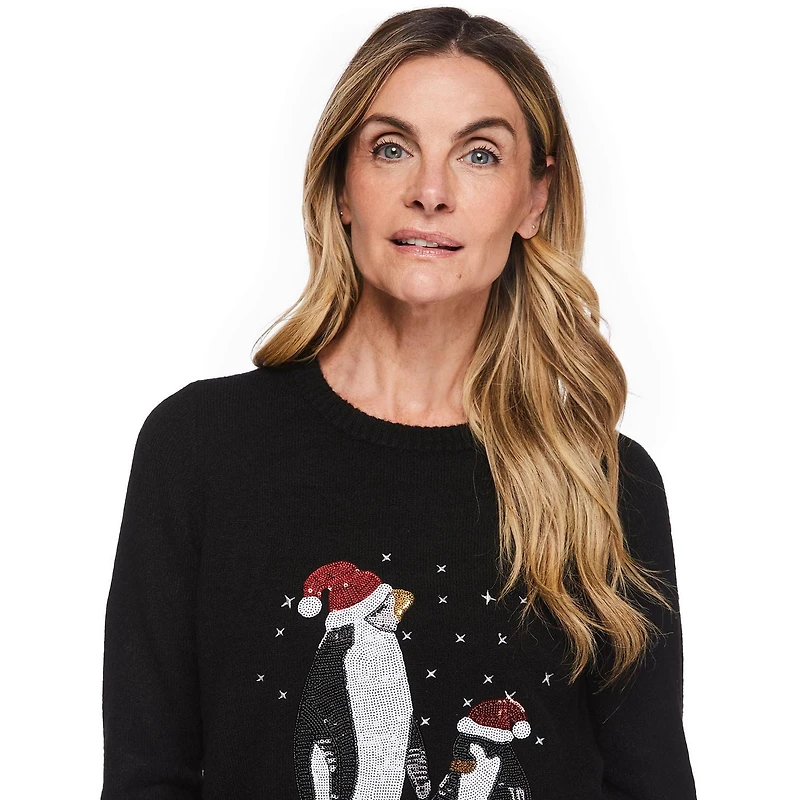 Iyla Women's Christmas Sweater, Sizes S-XXL