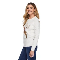 Iyla Women's Christmas Sweater, Sizes S-XXL