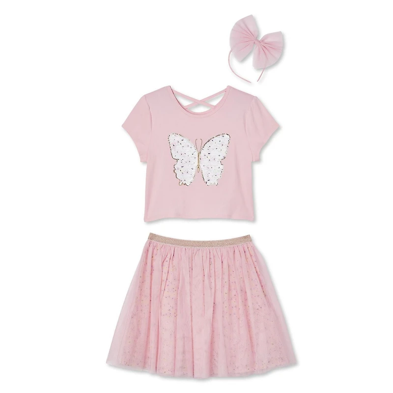 George Girls' Sequin Tutu 2-Piece Set