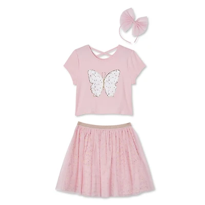 George Girls' Sequin Tutu 2-Piece Set