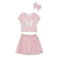 George Girls' Sequin Tutu 2-Piece Set