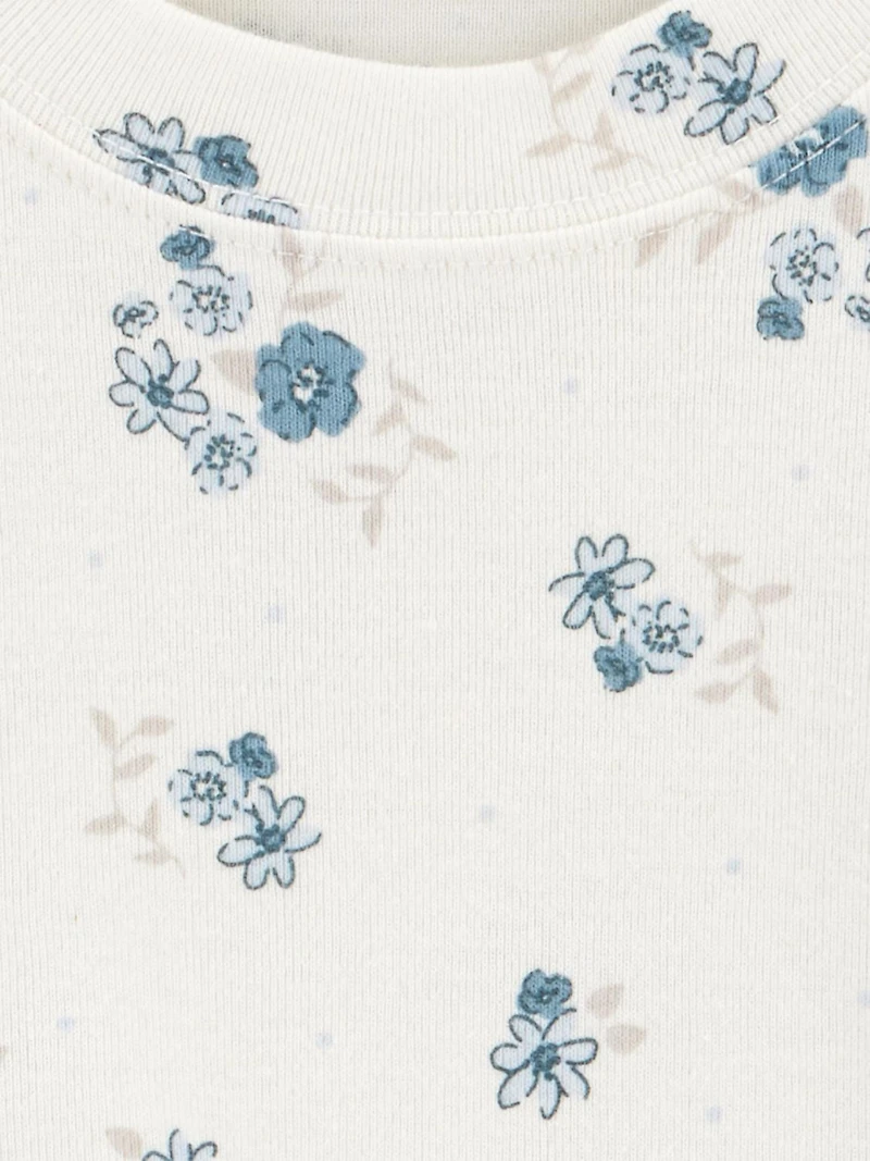 Carter's Child of Mine Ensemble 3 pièces pour bébé fille - Bleu fleuri