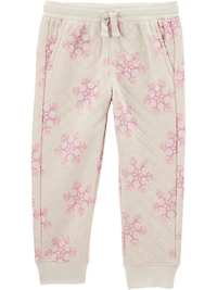 Carter's Child of Mine Toddler Girl 2 Piece - Grey Snow