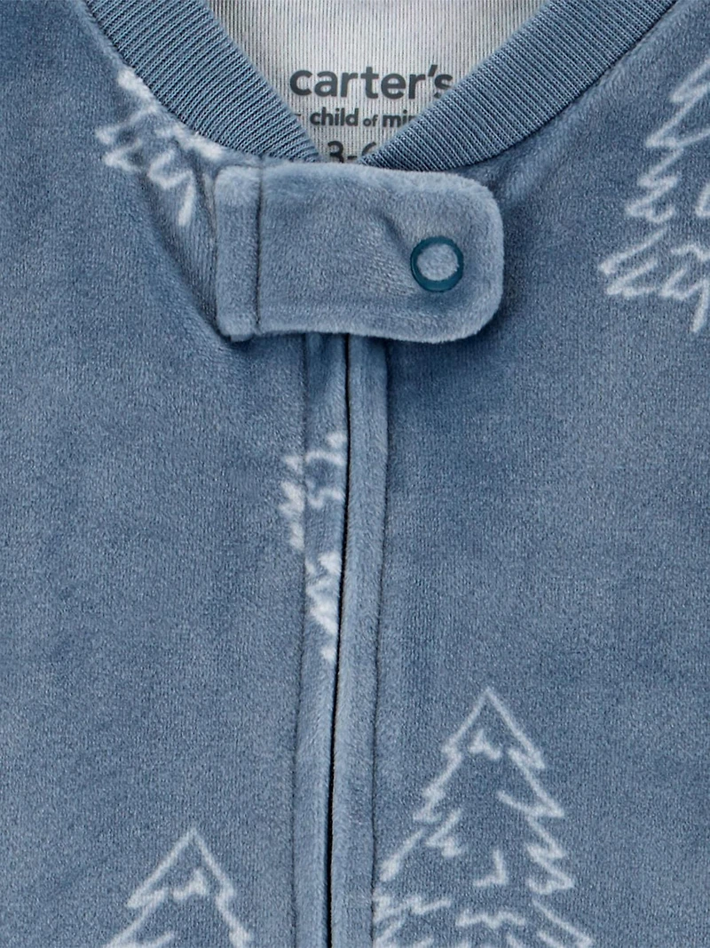 Carter's Child of Mine Bébé Garçon Dormir et Jouer Arbres Bleus