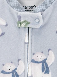 Carter's Child of Mine Infant Boy Sleep and Play Yeti