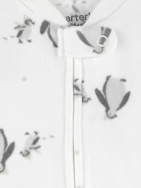 Carter's Child of Mine Bébé garçon Dormir et jouer Pingouin blanc