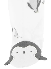 Carter's Child of Mine Bébé garçon Dormir et jouer Pingouin blanc