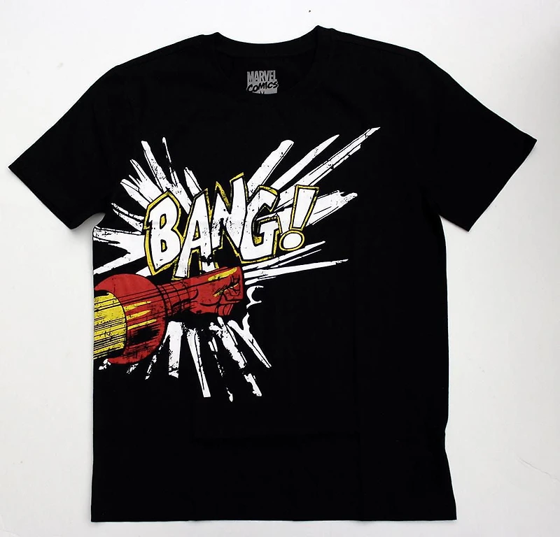 Men's license Iron Man T shirt.