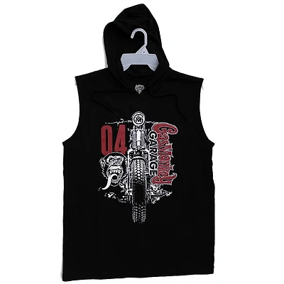 Débardeur à capuche Gas Monkey pour homme.