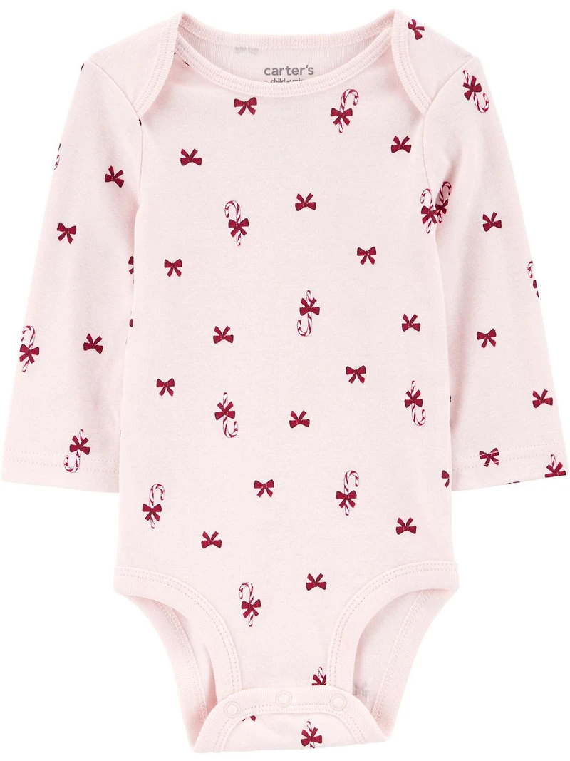 Carter's Child of Mine Baby Girl Jumper Set Candy Cane