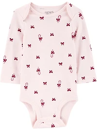 Carter's Child of Mine Baby Girl Jumper Set Candy Cane