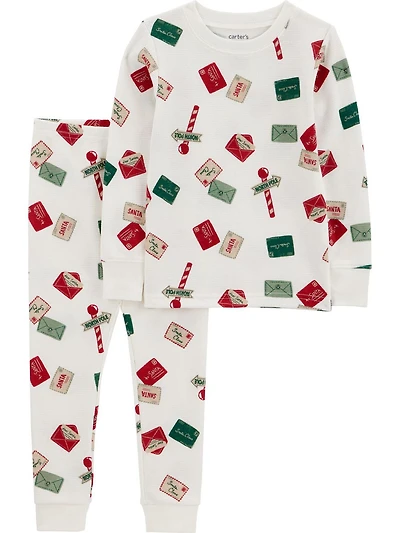 Carter's Child of Mine Toddler Boy 2pc PJ Letters to Santa
