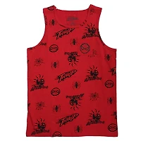 Men's license Spiderman tank top.