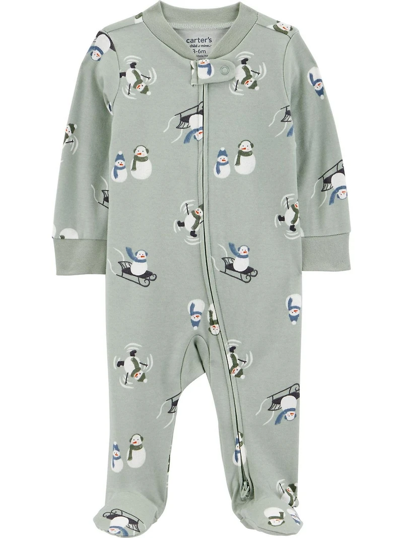 Carter's Child of Mine Infant Unisex Sleep N Play - Snowman