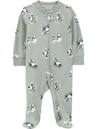 Carter's Child of Mine Infant Unisex Sleep N Play - Snowman