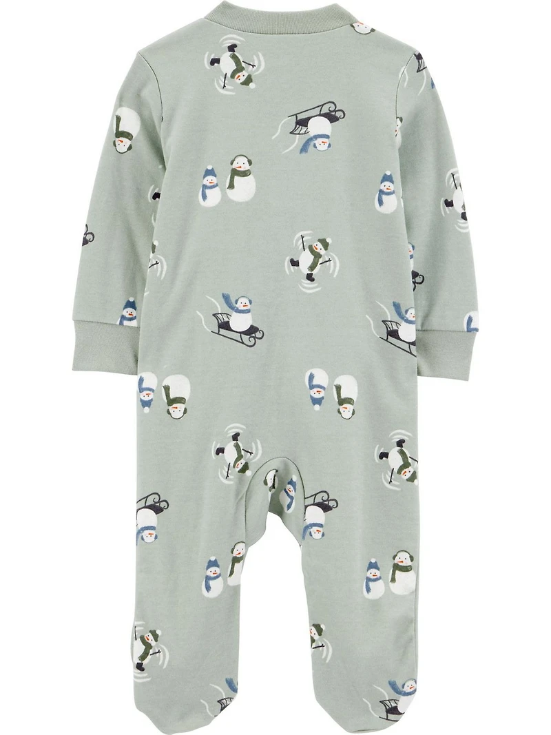 Carter's Child of Mine Infant Unisex Sleep N Play - Snowman