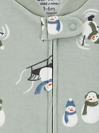 Carter's Child of Mine Infant Unisex Sleep N Play - Snowman