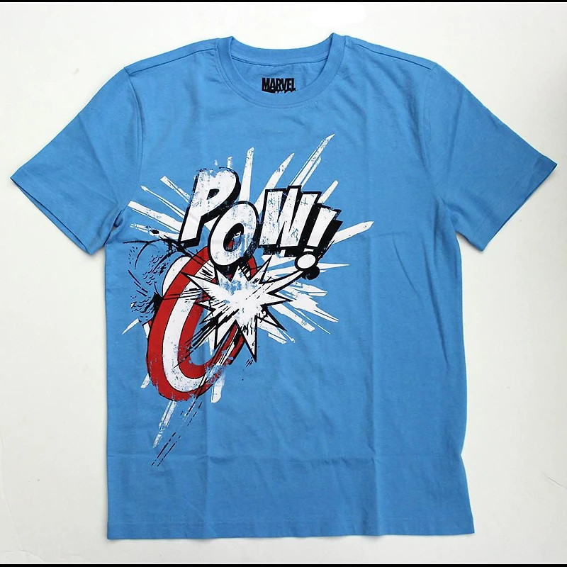 T-shirt Captain America licence homme