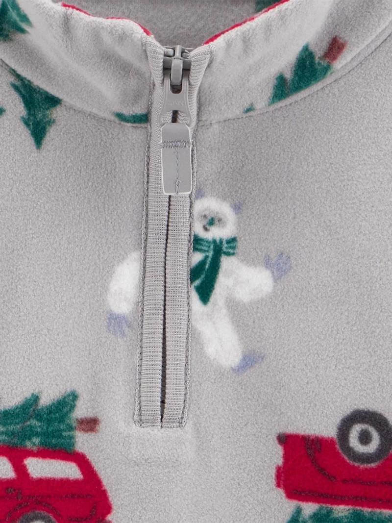 Carter's Child of Mine Toddler Boy 2 Piece Outfit Set - Gray Yeti