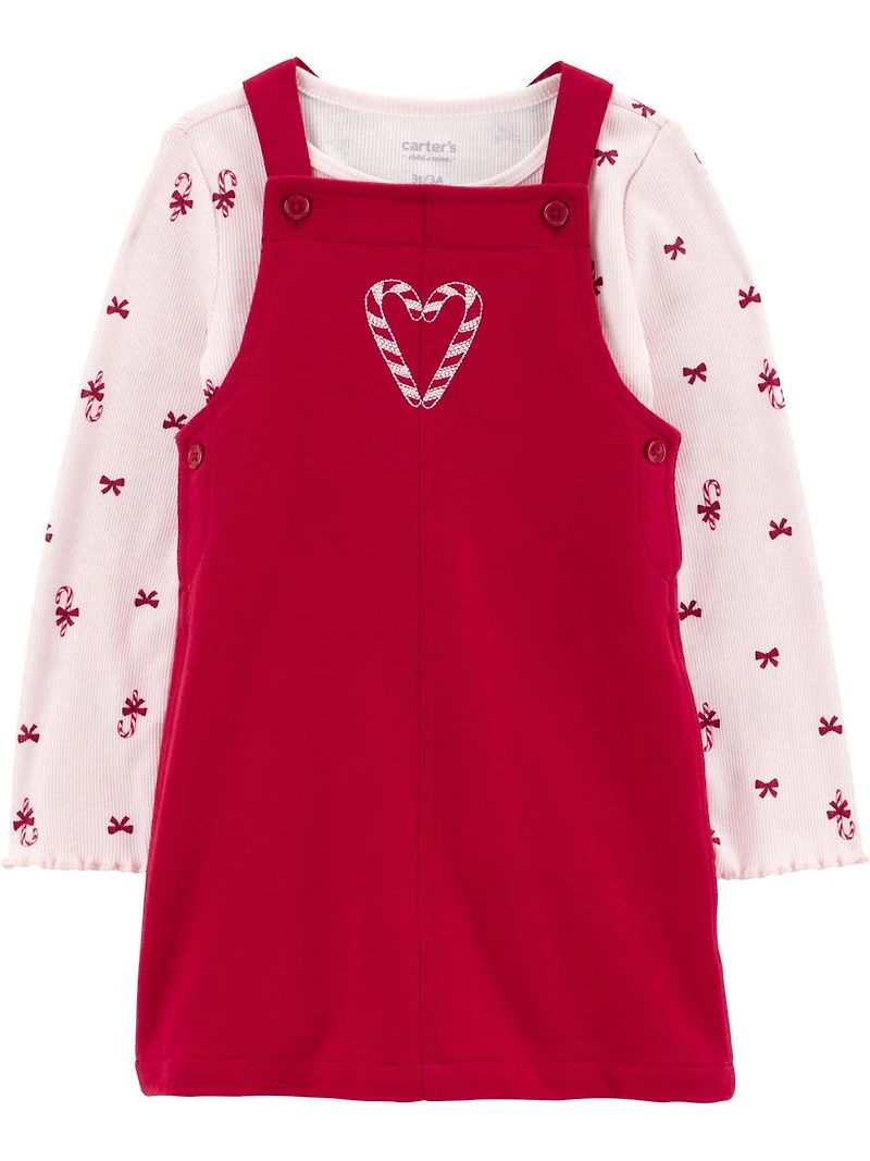 Carter's Child of Mine Ensemble 2 pièces pour petite fille - Candycane