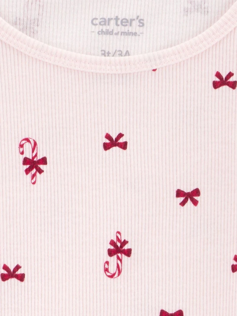 Carter's Child of Mine Toddler Girl 2 Piece Jumper Set - Candycane