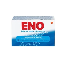 Eno Antacid Effervescing Power, 10 single dose packets of 5g each