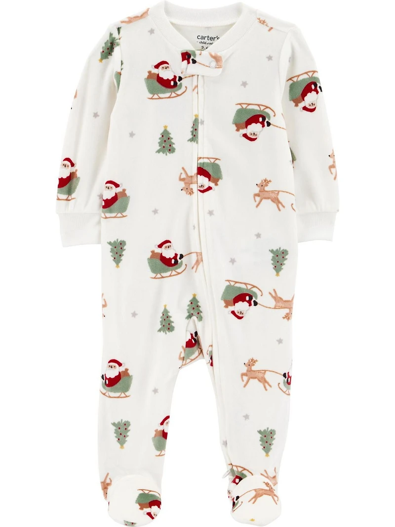 Carter's Child of Mine Baby Boy Sleep and Play Santa