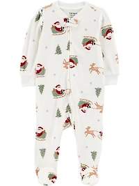 Carter's Child of Mine Baby Boy Sleep and Play Santa